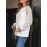 Plus Size, Women's Plus Size Lace Long Sleeve Shirt - Elegant Round Neck Pullover Top with Lace Trim, Lightweight Breathable Casual Blouse for Spring Summer Fall, Versatile for Jeans & Dresses, Lace Shirt, Seasonal Fashion, Sophisticated Pullover, Delicate Fabric, Fall Wardrobe, Soft Texture, Fashion Lovers